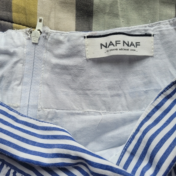 Naf Naf Embroidered and Beaded Mini Skirt, VGUC, Size 2 - Picture 7 of 10